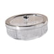 thumbnail image 4 of Bandeja para servir frutos secos, bandeja giratoria, transparente y decorativa. bola de plata, 4 of 8