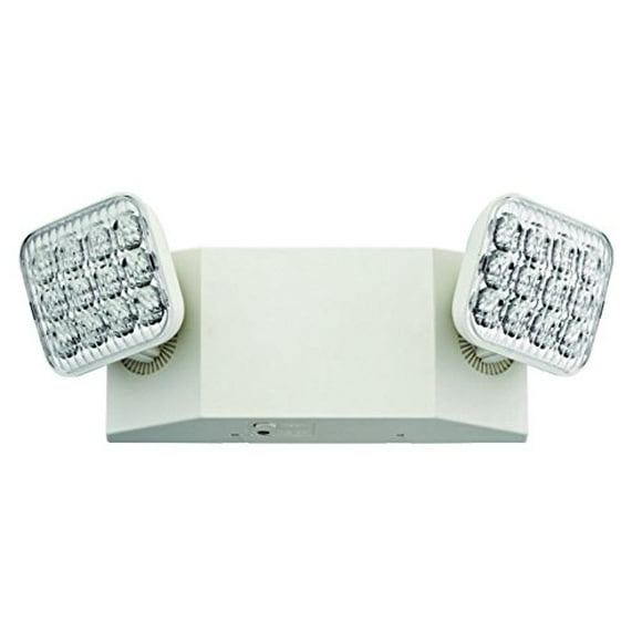 Lithonia Lighting EU2 LED 2-Light White LED Emergency Fixture with 90 Minute Back Up