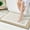 Beige, variant on DISEN Bathroom Rugs 24x16, Extra Soft and Absorbent Microfiber Bath Mat, Non-Slip, Machine Washable, Quick Dry Shaggy Bath Carpet, Suitable for Bathroom Floor, Tub, Shower (Beige and White)