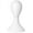 White, variant on Dengjunhu Foam Wig Heads Head Mannequin Cosmetics Model Head Glasses Hats Hairpieces Wigs Display Stand Holder Manikin Head