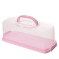 thumbnail image 2 of Monyance food crisper Portable Rectangular Bread Box Cake Storage Container(14.17X6.18X5.31Inches), 2 of 10