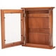 thumbnail image 3 of 2 llaveros de madera de estilo europeo y ganchos para colgar Marrón, 3 of 5