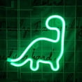 thumbnail image 4 of Luces de neón LED de dinosaurio cartel de neón colorido decoración, 4 of 4