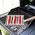 thumbnail image 1 of Raindrops Hot Dog Roller Rack Grilling Tool For Outdoor Camping Bbq Lightweight Portable Sausage Rolling Grill Accessory, 1 of 8