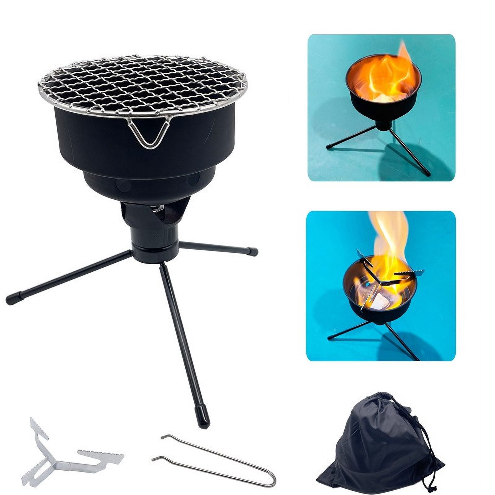 Outdoor Camping Gas Stove Carbon Furnace for Picnics and Events