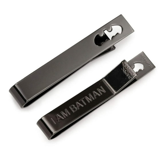 DC Batman I Am Batman Black Tie Bar
