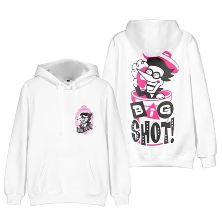 Deltarune Merch Big Shot Chracter Hoodie Long Sleeve Fan Merch Video Game Funny Pullovers Streetwear Unisex Fashion Casual Outfits