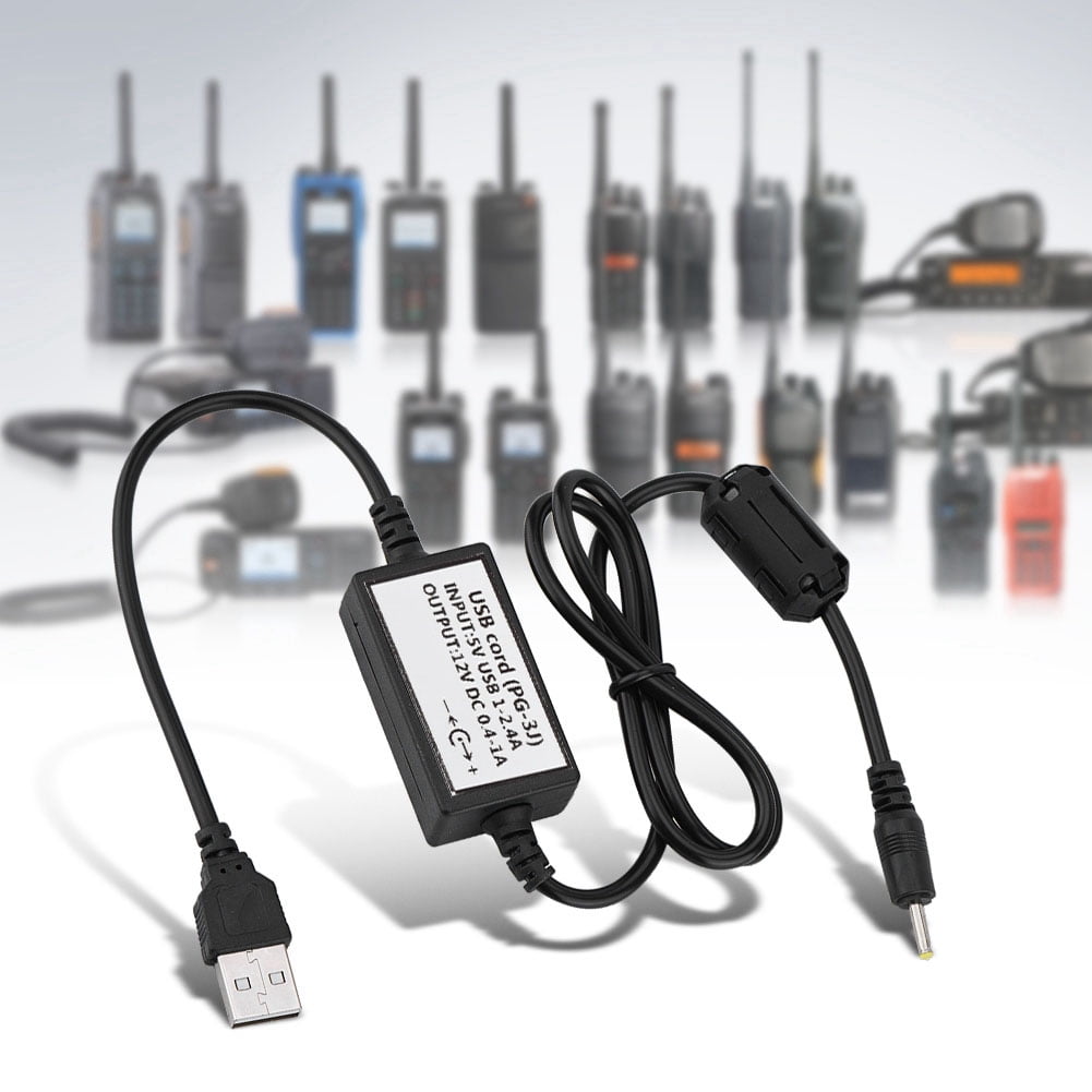 12V Car Charger Fo Kenwood PG-3J TH-F6 F7 K2//4 K4 D7 TH-F6A TH-F7E TH-F7A TH-G71