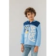 thumbnail image 5 of Bluey Big Boys Fleece Half Zip Hoodie Toddler to Big Kid, 5 of 5