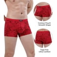 thumbnail image 3 of wirarpa Men's Underwear Micro Modal Trunks Briefs Short Leg Underwear 4 Pack Sizes S-3XL, 3 of 6