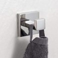 thumbnail image 3 of Gancho para toallas de baño de acero inoxidable, cuadrado, para ropa, toalla, abrigo, bata, armario, armario, soporte para esponja, colgador para baño, cocina, garaje, resistente, montado en la, 3 of 5