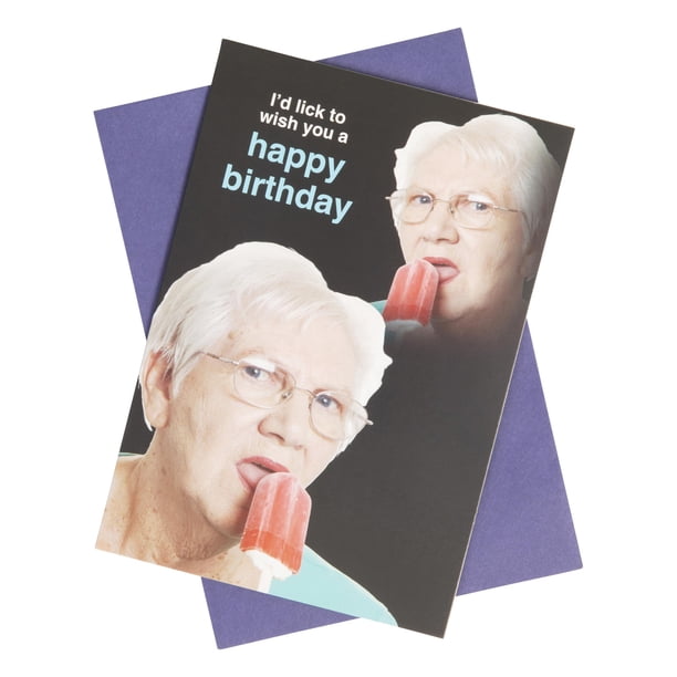 What Do You Meme?® Birthday Card (Ice Pop Grandma) - Walmart.com