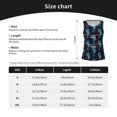 thumbnail image 6 of Fotbe Blue Seahorse Womens Loose Fit Casual Flowy Slim-Fit Tank Tops Athletic Round Neck Trendy Sleeveless Summer Tops for Gym and Yoga-X-Large, 6 of 7