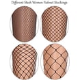 thumbnail image 2 of 8 Paires de Bas Résille pour Femmes Collants Cuisse Haute Bas Résille Taille, 2 of 6