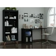 thumbnail image 2 of Manhattan Comfort Hampton 2- Piece Extra Storage Home Furniture Office Set with Storage Writing Desk and Bookcase in Black, 2 of 3