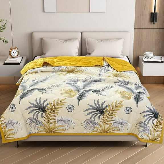 CXALSSY Bed Quilt, Quilt Bedding, Twin Bed Quilt, Bed Quilts on Clearance, Summer Cooling Quilt, Small Quilt Bedding Blanket for Spring Summer Autumn, cotton