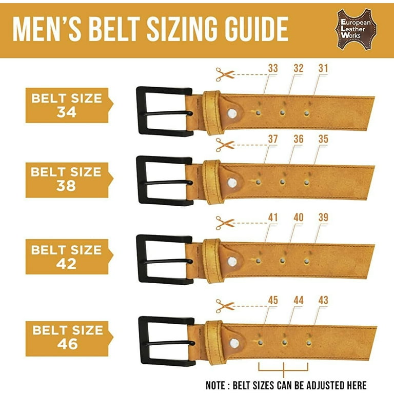 46 belt size hotsell