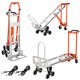 thumbnail image 1 of Yeshouse Carretilla plegable con ruedas, 3 en 1, resistente y convertible, con correas elásticas, capacidad de 800 lb, de aluminio, para mudanzas en el hogar, supermercados y almacenes, 1 of 8