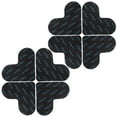 thumbnail image 4 of 8pcs Rug Nonslip Stickers Carpet Curling Proof Stickers Carpet Heart shaped Tape, 4 of 9