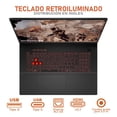 thumbnail image 4 of Laptop Gamer ASUS TUF Gaming A18 NVIDIA GeForce RTX 5070 AMD Ryzen 7 260 16GB RAM 1TB SSD 18" Windows 11 Home Teclado en Ingles, 4 of 5