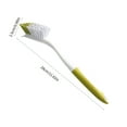 thumbnail image 2 of Usloyux Under $5 Dish Brush,11.02 Inch Cleaning Brushes for Household Use with Handle,Kitchen Scrub Brushes for Cleaning Dish Scrubber with Stiff Bristles for Sink Pots Pans, 2 of 9