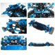 thumbnail image 3 of 2X Amortiguador de Torre de Choque Delantero / Trasero de Metal para Tamiya TT02 TT-02 1/10 RC Coche Piezas de Actualización, 3 of 5
