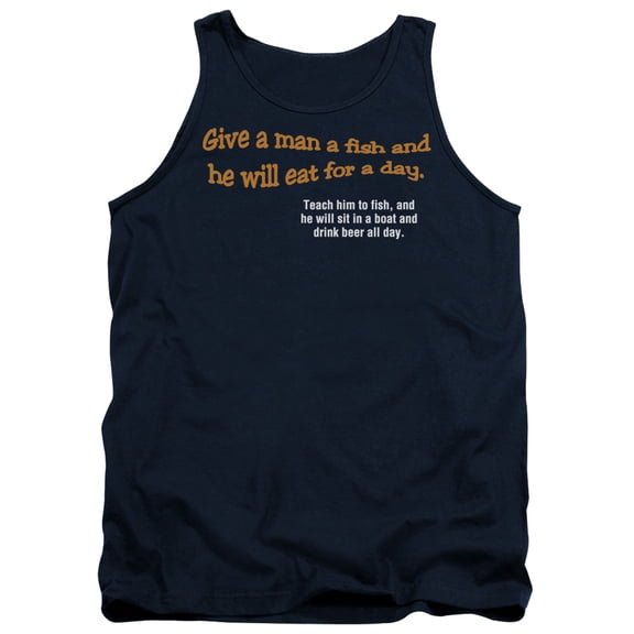 - Give A Man A Fish - Tank Top - XX-Large