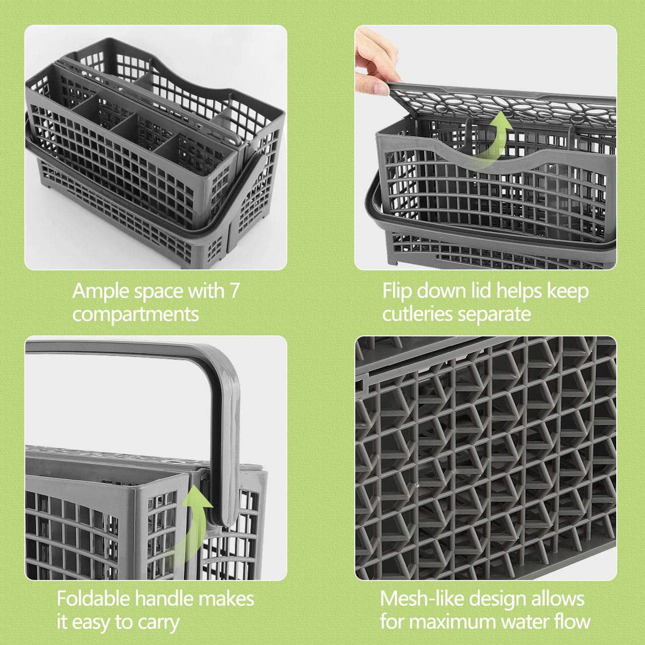 Utensil/Cutlery Basket ... Universal Dishwasher Silverware Replacement Basket 