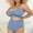 Blue, variant on Aloohaidyvio Swimsuits for Women ,Womens Bikini Swimsuits High Waisted Two Piece Bathing Suits L-4XL