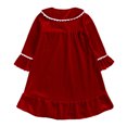 thumbnail image 4 of LNMQLPDBS Christmas Dress for Baby Girl Toddler Girls Christmas Girls Dress Christmas Up Set Dressup for 3 Year Old Girl Boys 3t Outfits Girls, 2-3 Years, 4 of 7