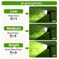 thumbnail image 4 of VOLIVO Solar Outdoor Lights, 64 LEDs, 3 Brightness Modes, Dusk to Dawn Sensor, Waterproof, Decorative for Yard Patio Garden Walkway,4pack, White, 4 of 7