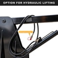thumbnail image 3 of MMS 4409 Lbs Forklit Telescoping Jib Boom Crane, Hydraulic Lifing, 75''-126'' Length Range, Fork Mounted Jib Boom Crane Attachment, 3 of 6