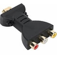 thumbnail image 1 of Compatible con convertidor de audio/video HDMI a RGB, convertidor de componentes RCA, adaptador de sincronización de audio y video 1080p, 1 of 5