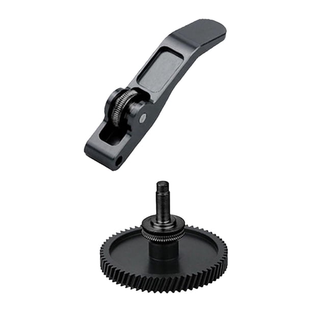 Kit de reparación de engranajes del extrusor con mango de acero endurecido para impresora 3D Negro