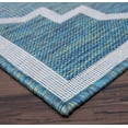 thumbnail image 4 of Trellis Diamond Rug - 2 ft. x 3 ft., Ocean, Indoor/Outdoor Contemporary Rug, Fade Resistant, Water Proof Rug | Accent Area Decor Rugs, 4 of 8