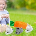 thumbnail image 4 of Easter Bunny Decorations Three Rabbits, Carrots, Cute Rabbits, Easter Bunny Gifts, Carrots, Interesting Decorations, Easter Holiday Decorations, Holiday Gifts, 4 of 6
