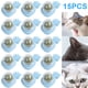 thumbnail image 5 of Kuymtek Piña Catnip Lickable Ball Interactivos Hierba Gatera Suministros para (Azul Claro), 5 of 5