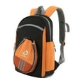 thumbnail image 2 of Sports Backpack Adjustable Shoulder Strap Practical Table Tennis Racket Bag Black, 2 of 8