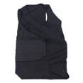 thumbnail image 1 of Men's Rib Protector Padded Vest Compression Shirt Training Vest with 3-Pad for Football Soccer Basketball Hockey Protective Gear L, 1 of 8
