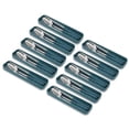 thumbnail image 1 of Juego de cubiertos Teds Electronics de acero inoxidable con 10 cucharas y tenedores, 1 of 5
