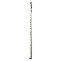 CST BERGER 8 Foot 3 Section Aluminum Telescoping Leveling Rod, White