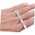 thumbnail image 4 of 3 Pcs Ring Ruler Bangles Bracelets Ring Mandrel Carpenter Tools Reusable Finger Sizer Finger Size Gauge UK Ring Sizer Finger Gauge Ring Finger Sizer Gauge Finger Ring Mearing Tool, 4 of 5