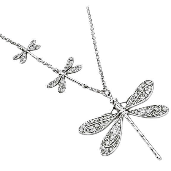 Dragonfly Pendant Necklace Vintage Style for Women – Retro Boho Charm Jewelry, Nature-Inspired Statement Necklace, Elegant Gift for Her
