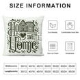 thumbnail image 5 of Bless Our Home Farmhouse Eucalyptus Leaves Throw Pillow Covers, Truck Home Sweet Home Cushion Case Decorations, 5 of 5