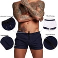 thumbnail image 6 of COOFANDY Men's Swim Trunk Quick Dry Swimwear Mesh Lining Bathing Suit Swimsuit Board Beach Sport Short, 6 of 6