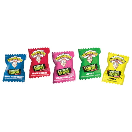 Warheads Extreme Sour Hard Candy, 1 Ounce -- 180 per case.