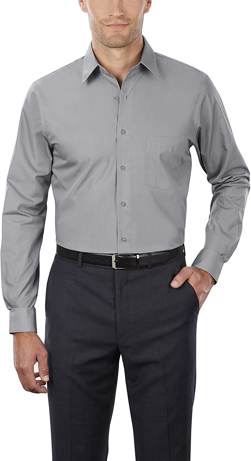 Van Heusen Mens Dress Shirt Regular Fit 