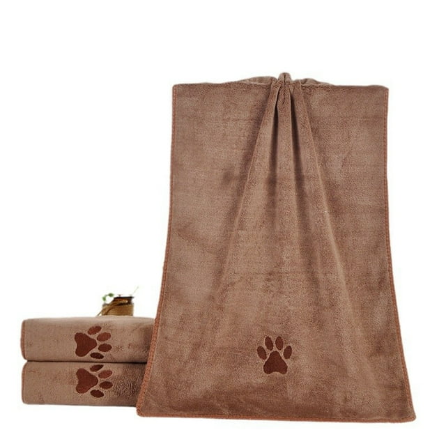 Pet Grooming Microfiber Drying Towel and Bath Mat for Efficient Animal Care
