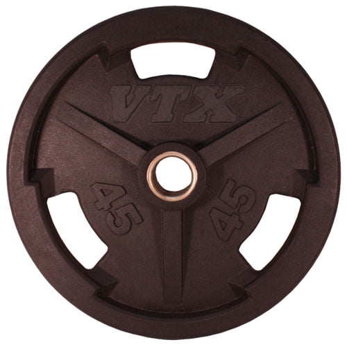 VTX by Troy Barbell 45 lb. Rubber Olympic Grip Plate