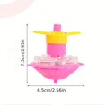 thumbnail image 2 of New Colorful Luminous Gyro, Children's Glitter Ejection Toy, Student Launch Rotating Gyro Toy, Random Color, 2 of 4
